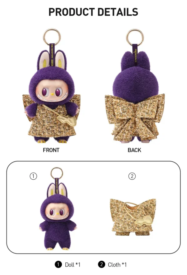 THE MONSTERS Labubu x Pronounce - Wings of Fortune - Vinyl Plush Hanging Card