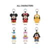 Mickey Family Cute Together Keychain Series Figures